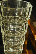 Moser - Vintage Josef Hoffman Faceted Glass Vase