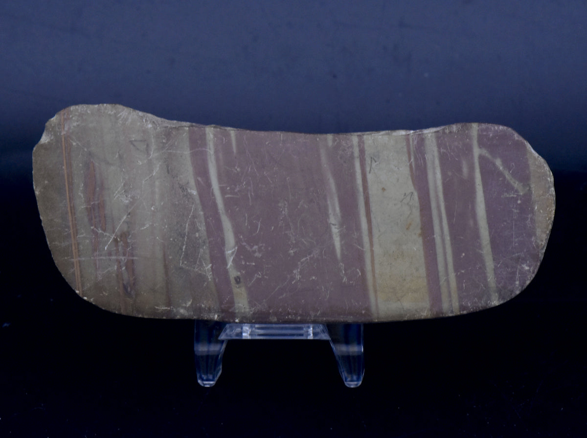 Banded Mudstone Mineral Specimen - 106g