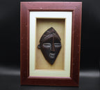 Decorative Carved Mask Shadow Box Wall Art