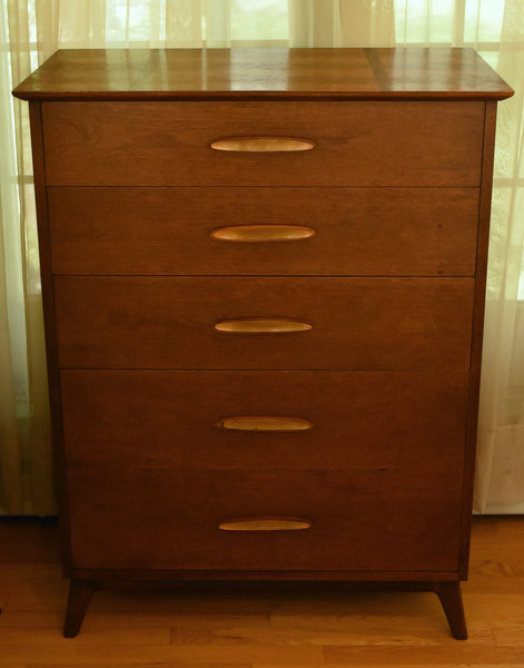 Heritage Henredon - Beautiful Vintage MCM Walnut Chest of Drawers