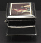 Petare-line - Vintage Metal Geisha Music Jewelry Box