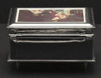 Petare-line - Vintage Metal Geisha Music Jewelry Box