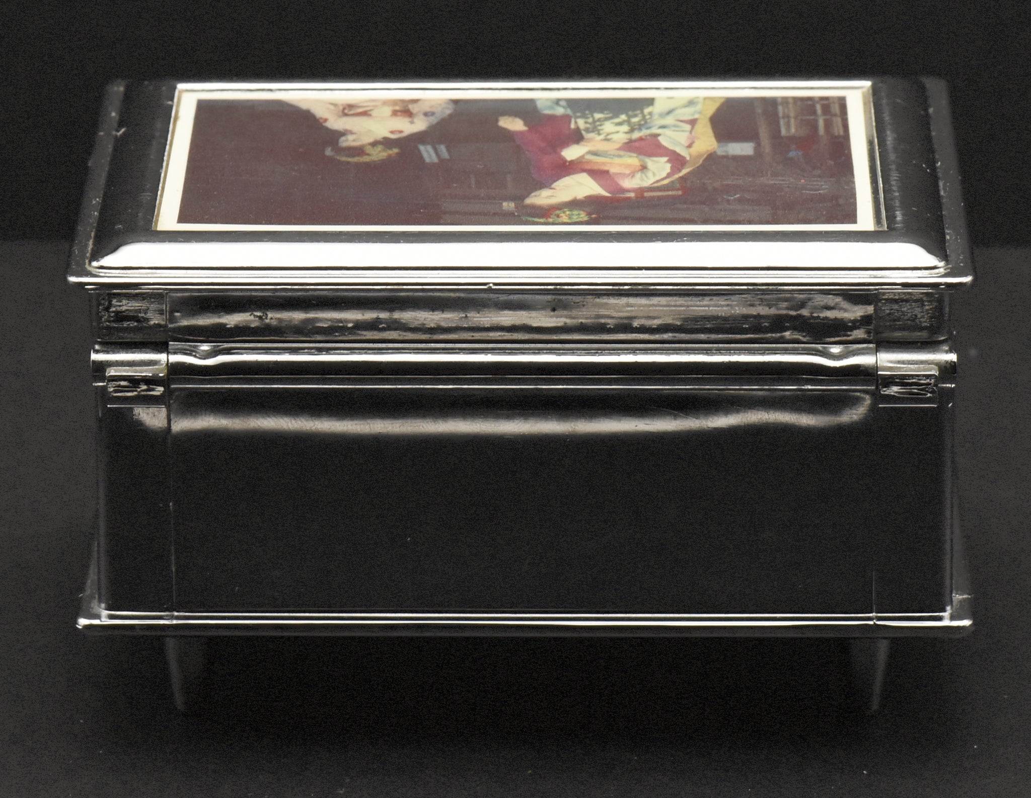 Petare-line - Vintage Metal Geisha Music Jewelry Box – Home