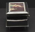 Petare-line - Vintage Metal Geisha Music Jewelry Box