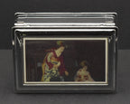 Petare-line - Vintage Metal Geisha Music Jewelry Box