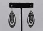 Ninos DeChammo - Vintage Sterling Silver Dangle Earrings