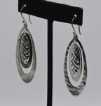 Ninos DeChammo - Vintage Sterling Silver Dangle Earrings