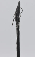 Ninos DeChammo - Vintage Sterling Silver Square Dangle Earrings