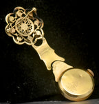 Norstel & C. - Vintage 18k Gold and Pearls Lapel Watch