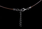 Vintage 200th Anniversary of Nassau Hall Stamp Sterling Silver Pendant Necklace