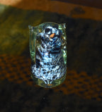 Vintage Handmade Glass Owl - AS IS
