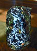 Vintage Handmade Glass Owl - AS IS