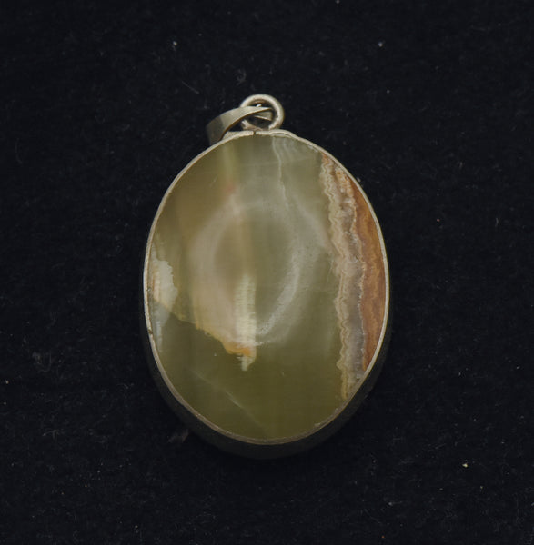 Vintage Onyx Marble Pendant