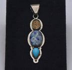 Bea Tom - Handmade Sterling Silver Gemstone Pendant - MISSING STONE