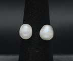 Freshwater Pearls Gold Tone Open Ring - Size 5.5