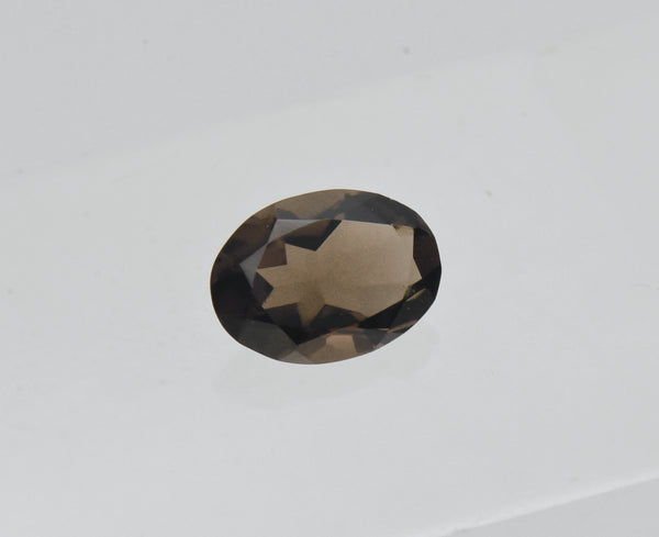 Oval Cut Smoky Quartz Loose Gemstone - 5ct