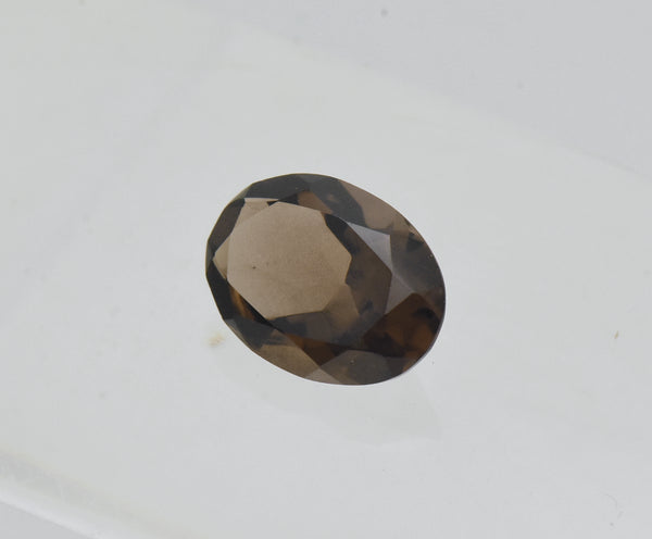 Oval Cut Smoky Quartz Loose Gemstone - 5ct