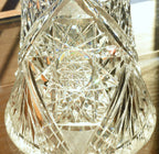 Antique Bohemian Cut Crystal Pitcher