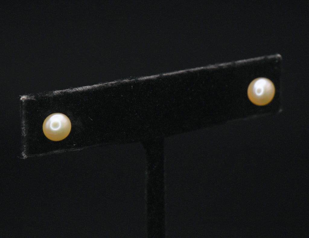 Pearl Stud Earrings