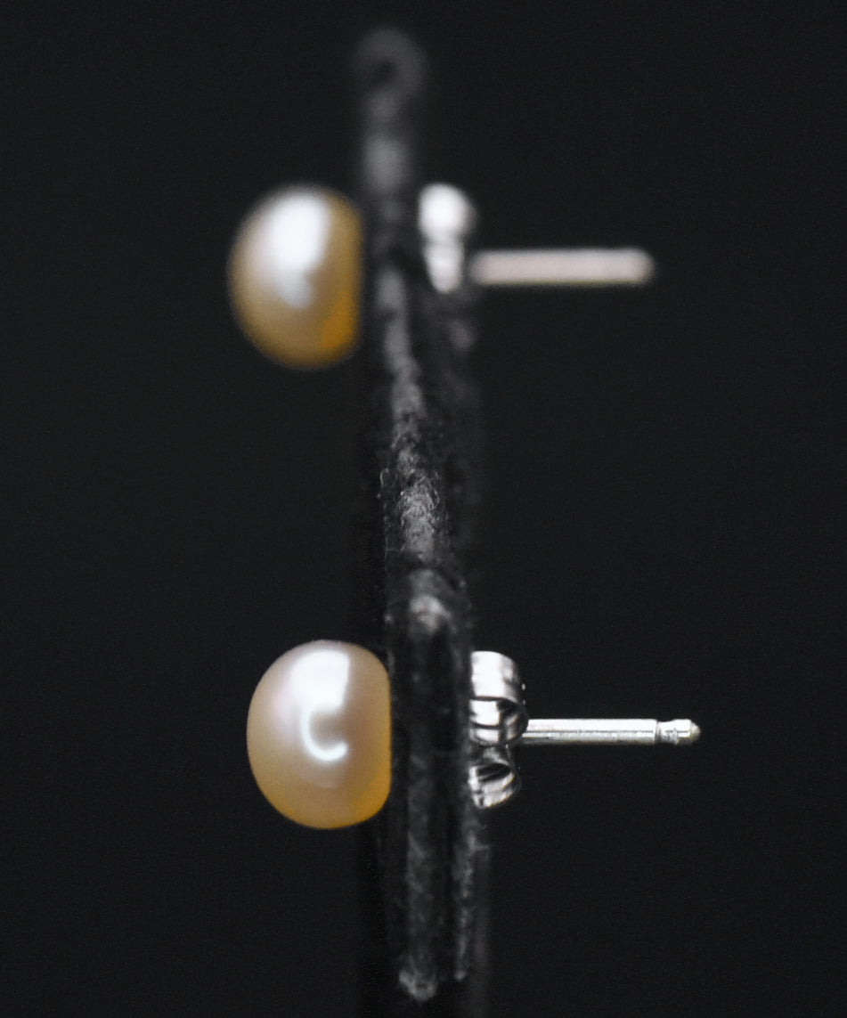 Pearl Stud Earrings