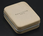 Pierre Cardin - Vintage Enamel and Rhinestone Clip On Earrings Original Box