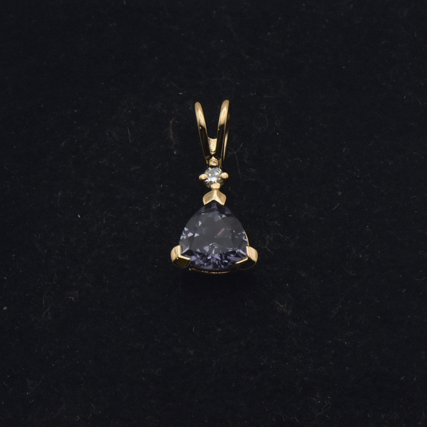 Ross-SImons - Synthetic Color Change Sapphire Vermeil Pendant