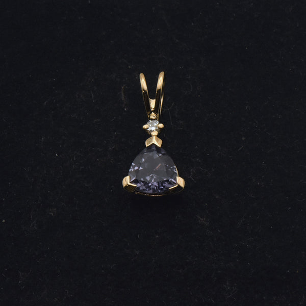 Ross-SImons - Synthetic Color Change Sapphire Vermeil Pendant