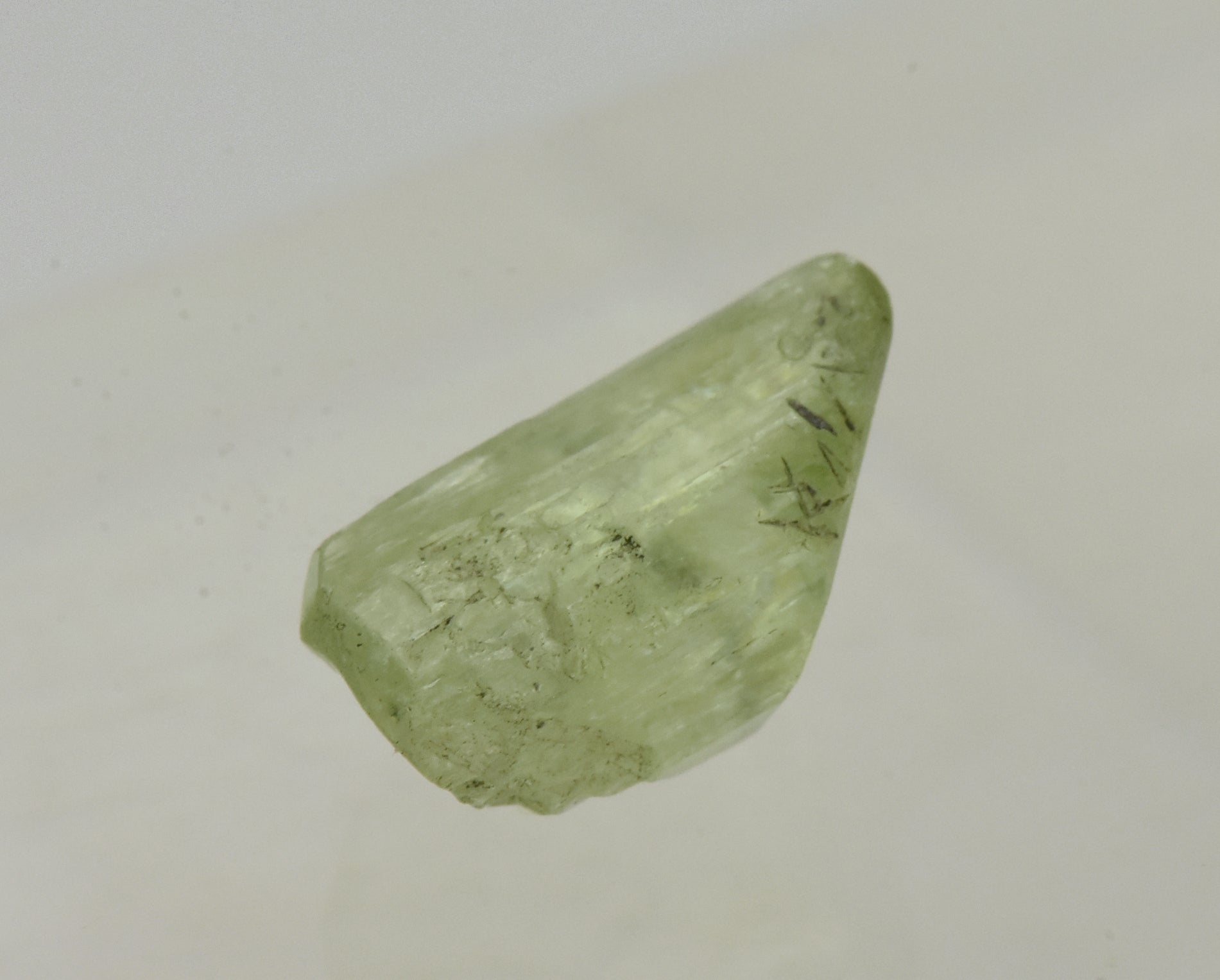 Single Terminated Peridot Crystal Specimen