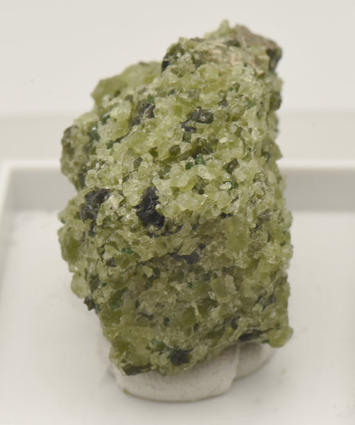 Peridot and Magnetite Thumbnail Mineral Specimen - Canary Islands