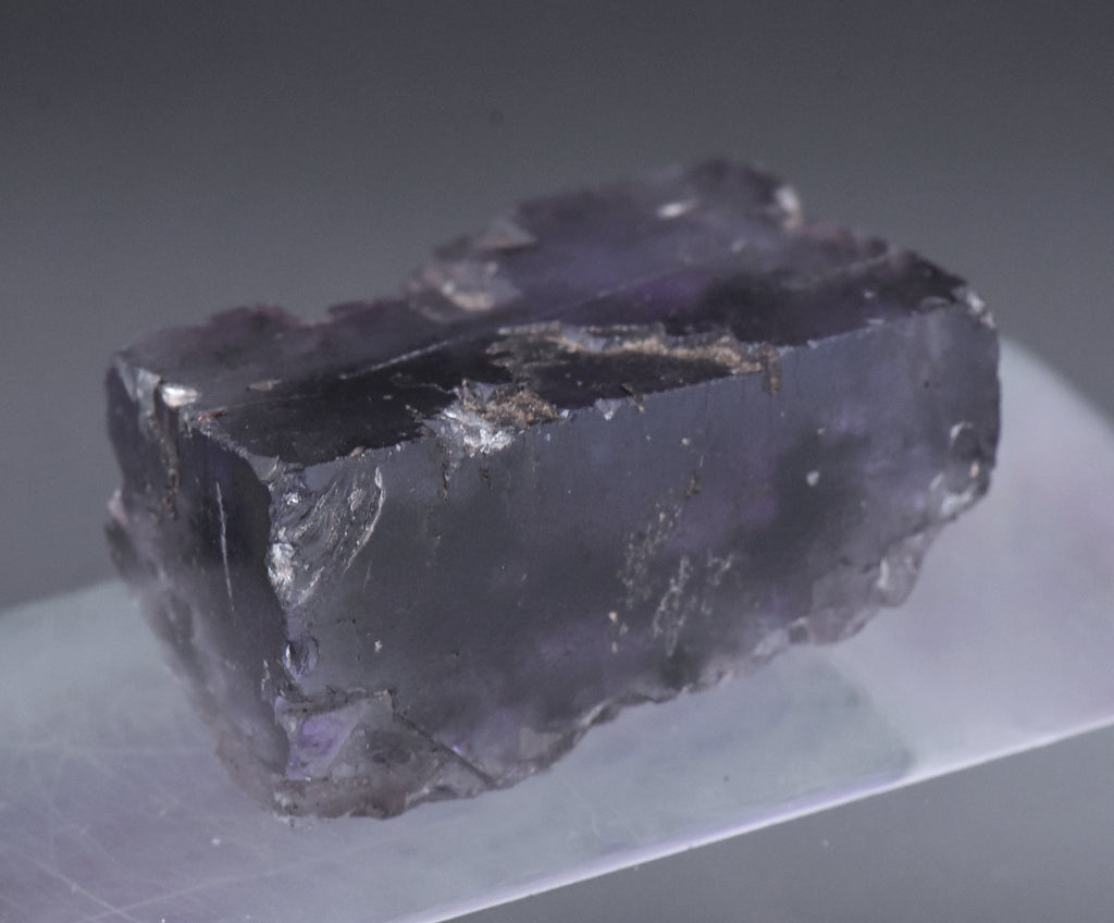 Purple Fluorite Crystal Mineral Specimen - 57g
