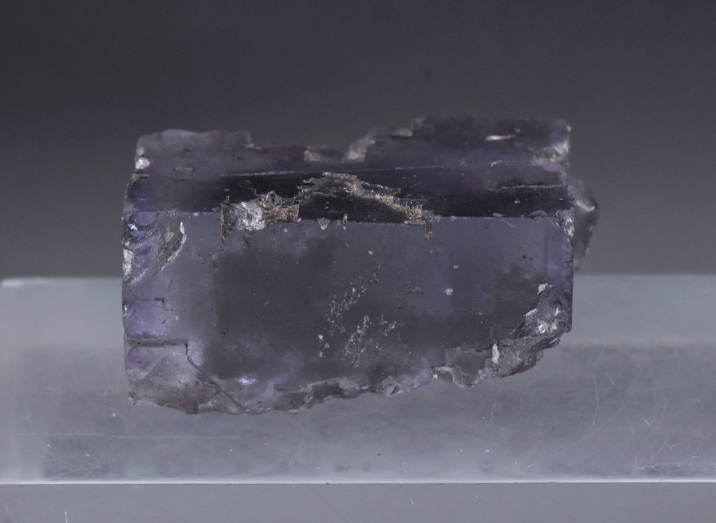 Purple Fluorite Crystal Mineral Specimen - 57g