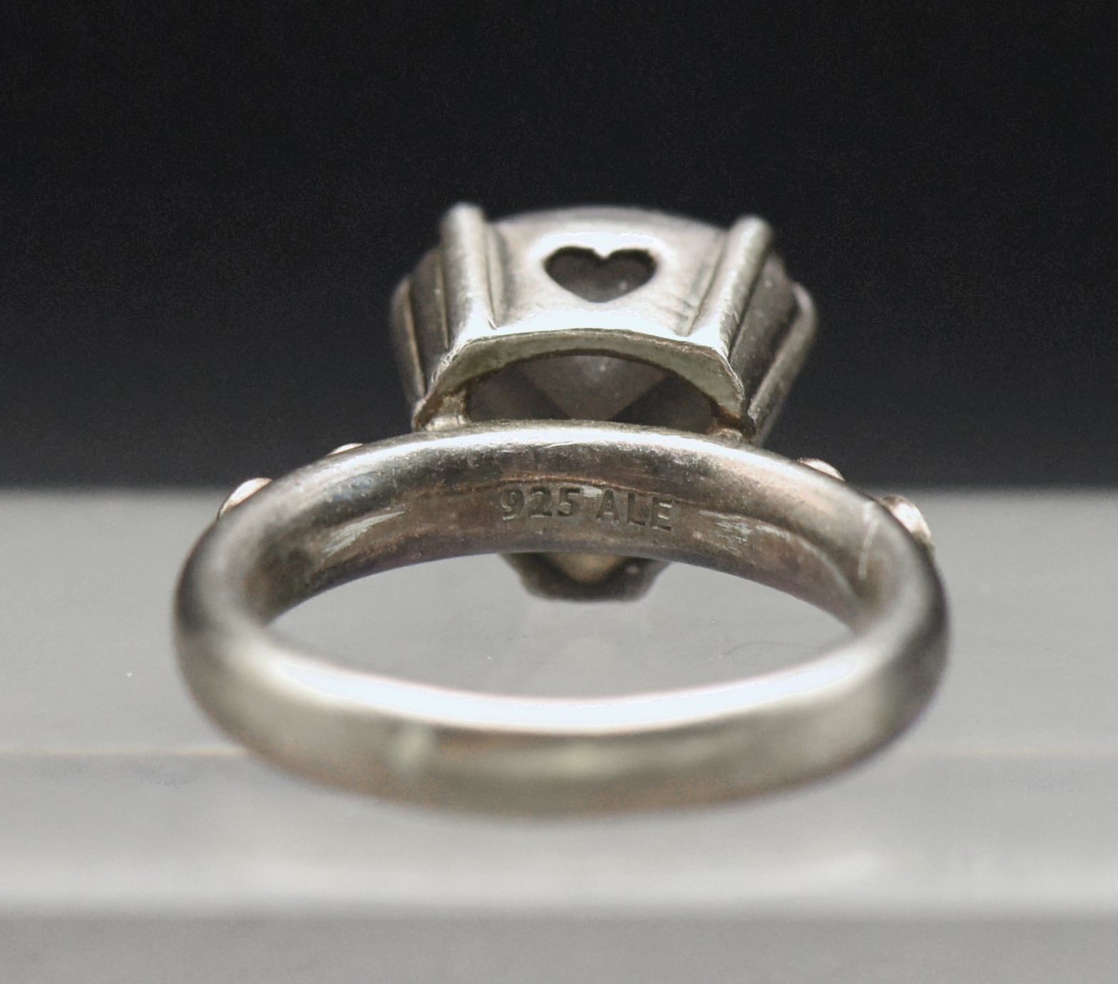 Pandora - Vintage Sterling Silver Smoky Quartz Ring - Size 5.25