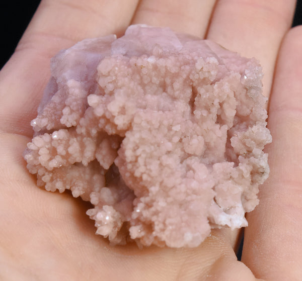 Pink Quartz Crystal Cluster Mineral Specimen - Peru