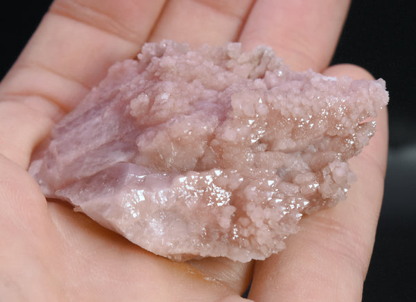 Pink Quartz Crystal Cluster Mineral Specimen - Peru