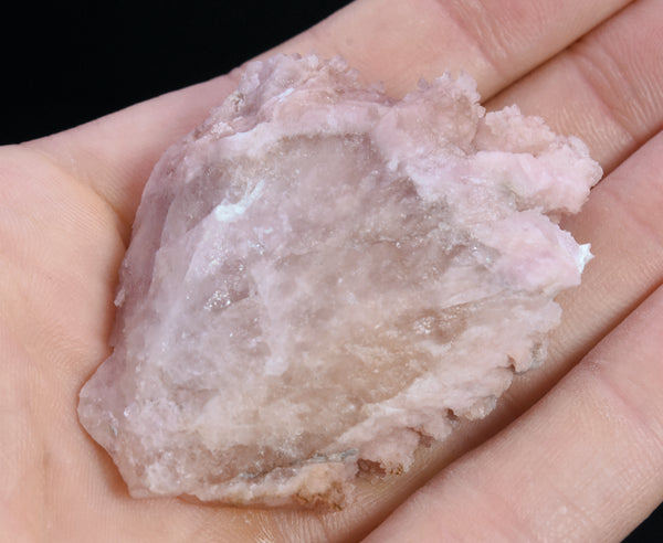 Pink Quartz Crystal Cluster Mineral Specimen - Peru