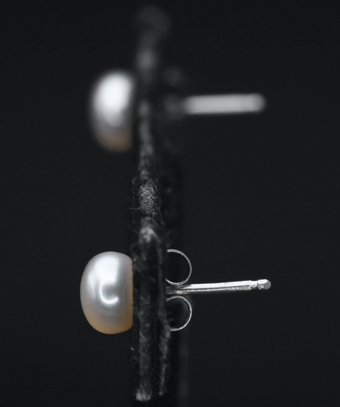 Pearl Stud Earrings