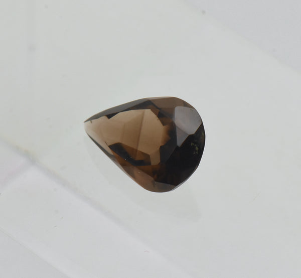 Pear Cut Smoky Quartz Loose Gemstone - 4ct