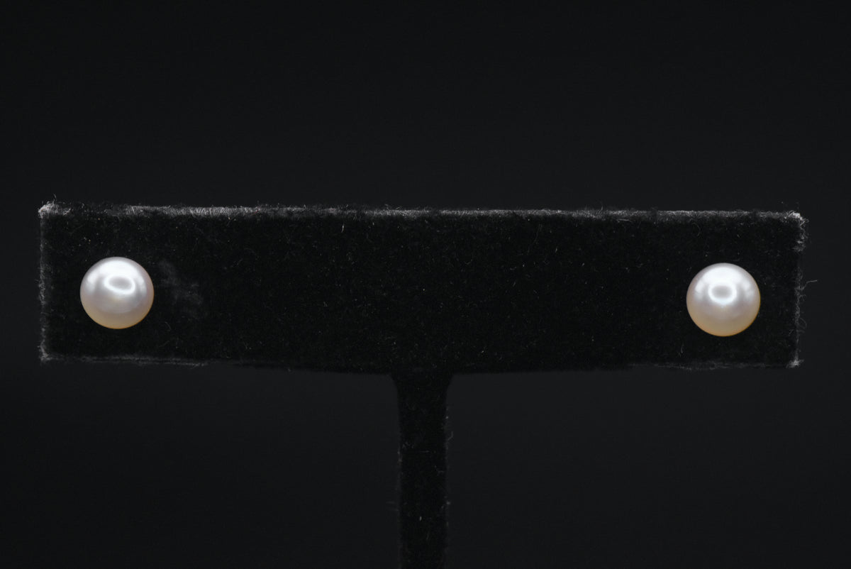Pearl Stud Earrings