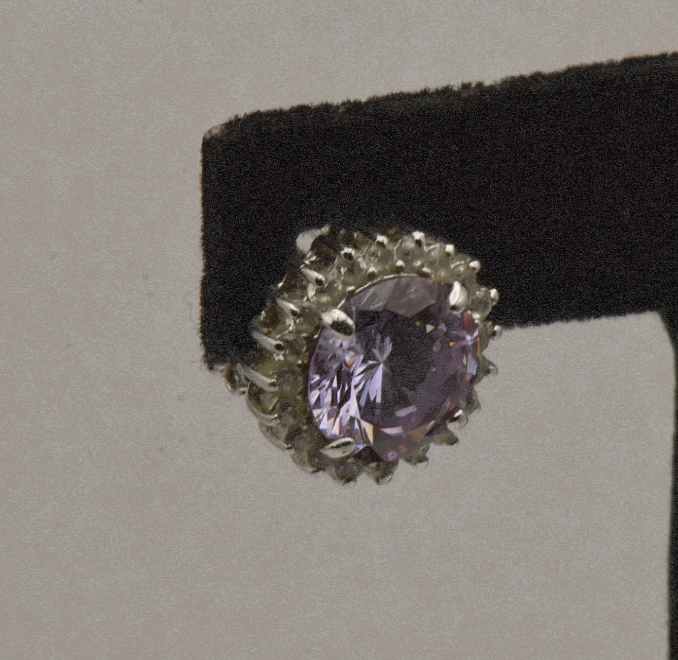 UNMATCHED Vintage Sterling Silver and Rhinestones Earring