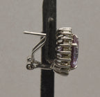 UNMATCHED Vintage Sterling Silver and Rhinestones Earring