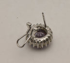 UNMATCHED Vintage Sterling Silver and Rhinestones Earring