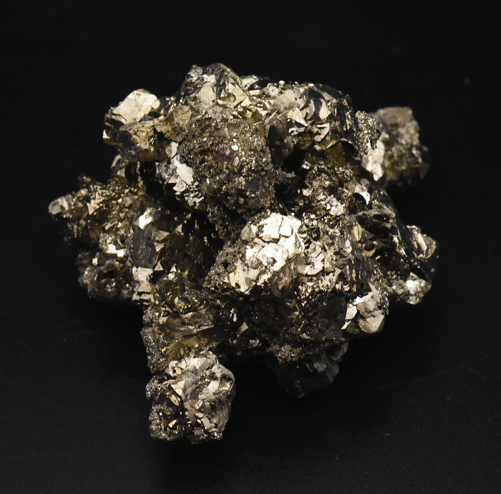 Pyrite Crystal Cluster Mineral Specimen - Morocco