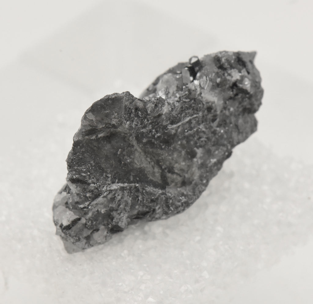 Stibnite with Quartz and Pyrite Thumbnail Specimen - Nevada