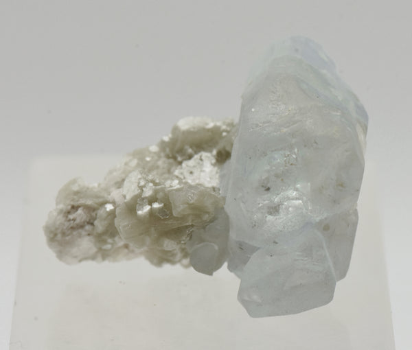 Aquamarine Crystal on Mica Mineral Specimen - Pakistan