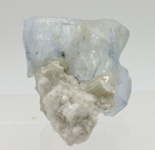 Aquamarine Crystal on Mica Mineral Specimen - Pakistan