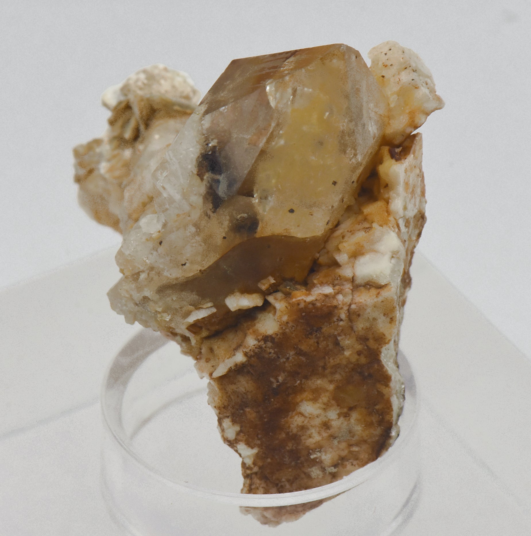 Quartz with Muscovite Crystal Specimen