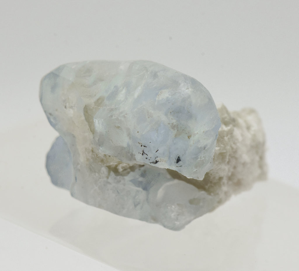 Aquamarine Crystal on Mica Mineral Specimen - Pakistan