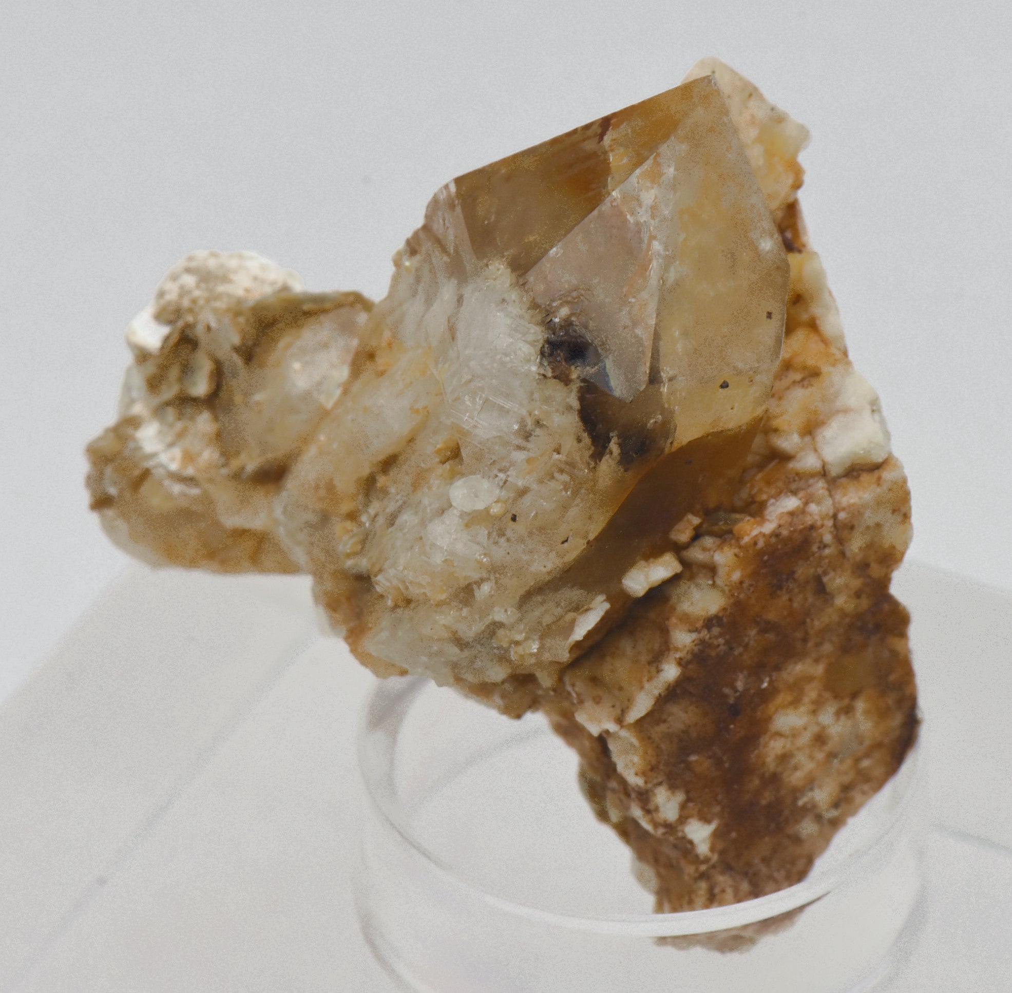 Quartz with Muscovite Crystal Specimen