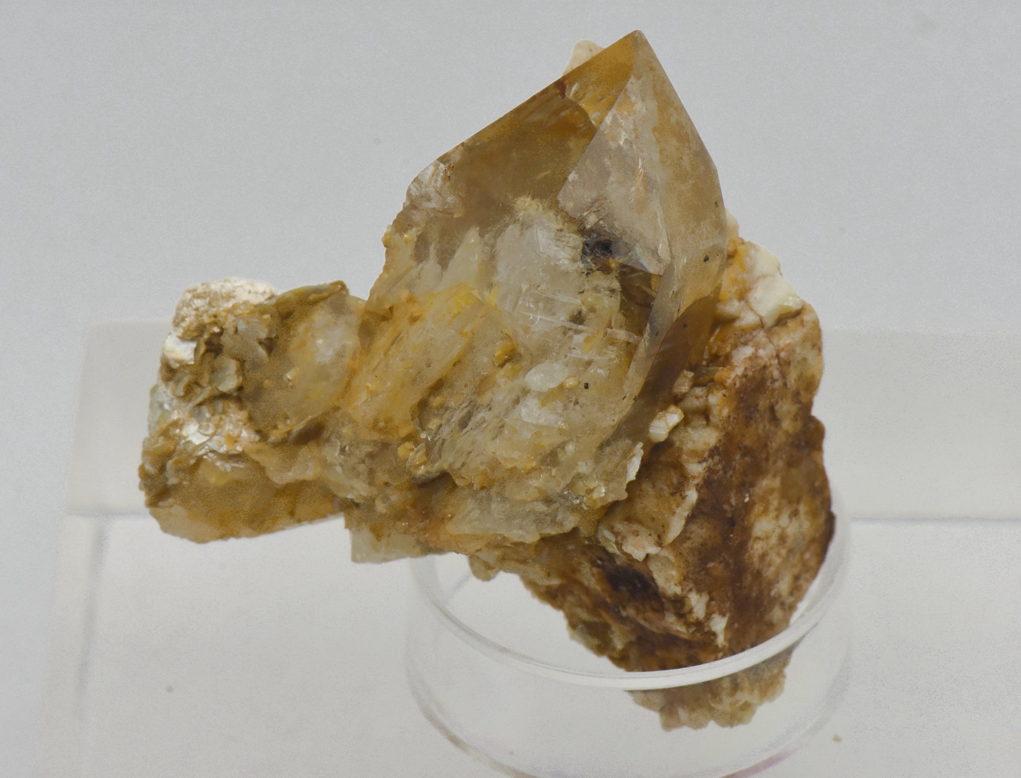 Quartz with Muscovite Crystal Specimen