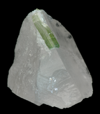 Quartz with Tourmaline Crystal Specimen - 34g